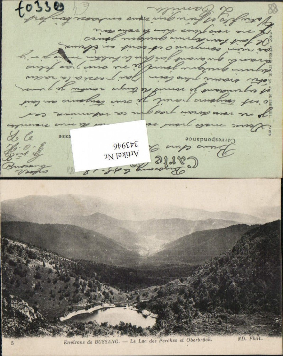 343946, Lorraine Vosges Bussang Le Lac des Perches et Oberbrück Mountain scenery