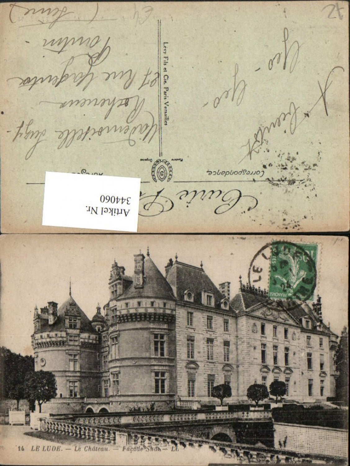 344060,Pays de la Loire Sarthe Le Lude Le Chateau Schloss