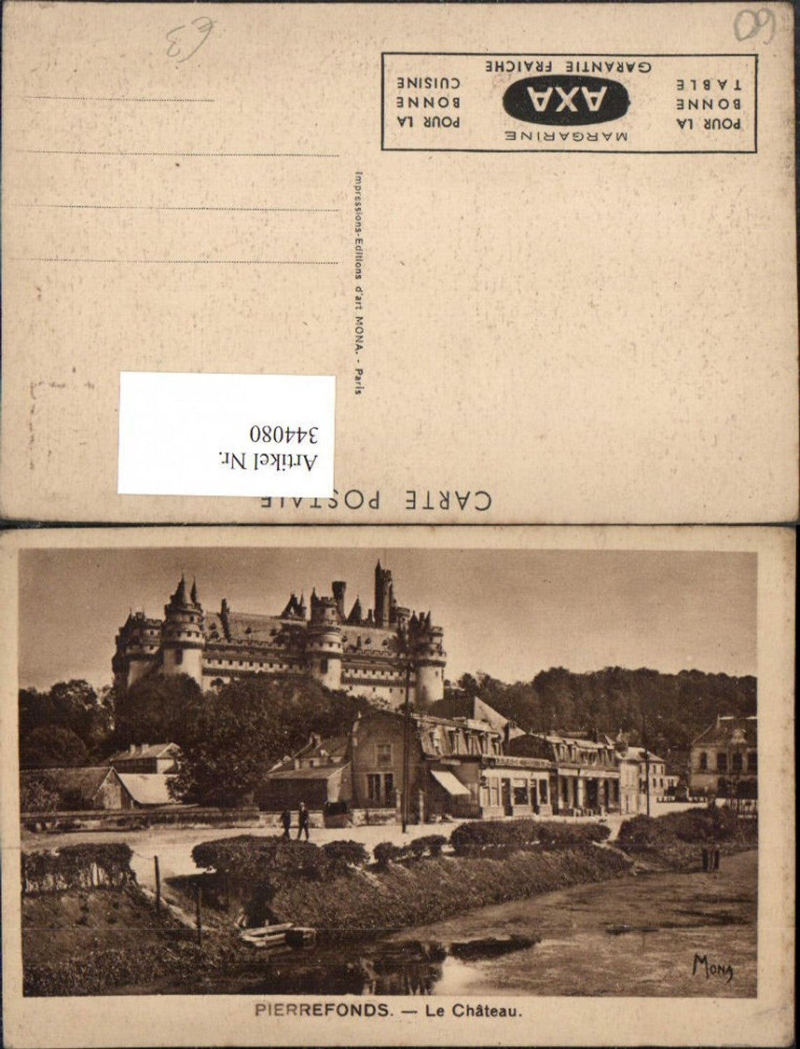 344080,Picardie Oise Pierrefonds Le Chateau Schloss