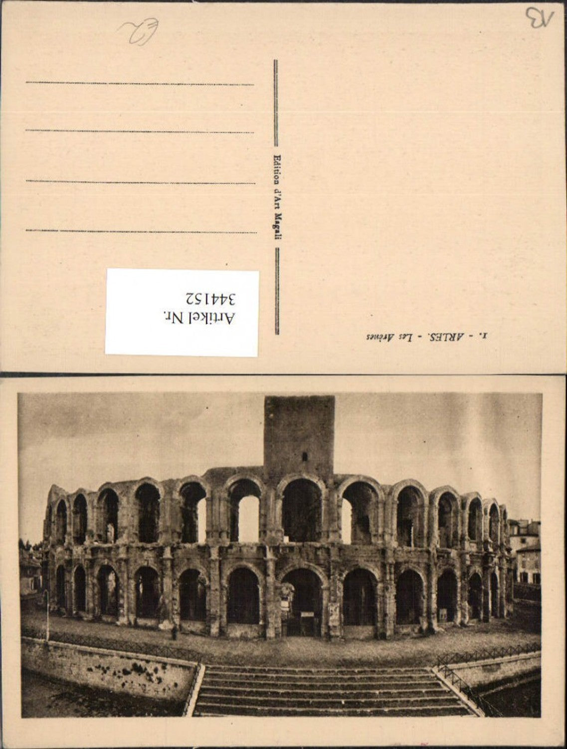 344152,Provence-Alpes-Cote-Azur Bouches-de-Rhone Arles Les Arenes Arena