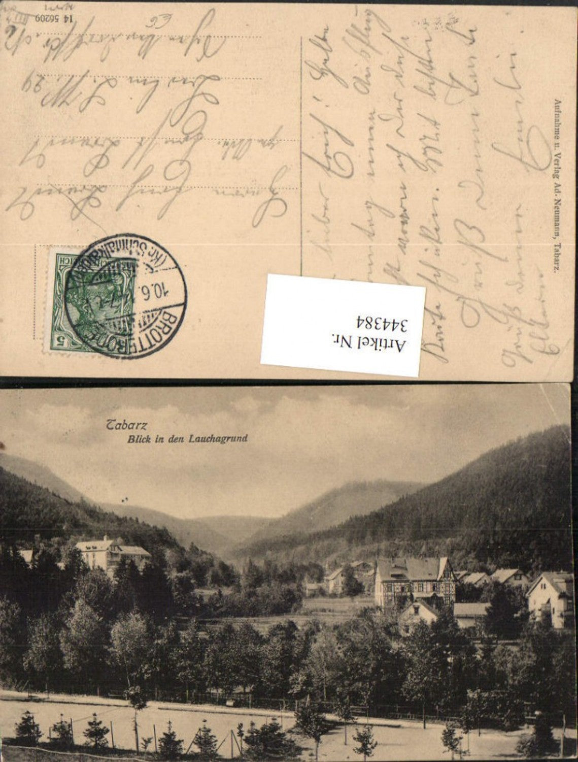 344384,Tabarz Blick in den Lauchagrund
