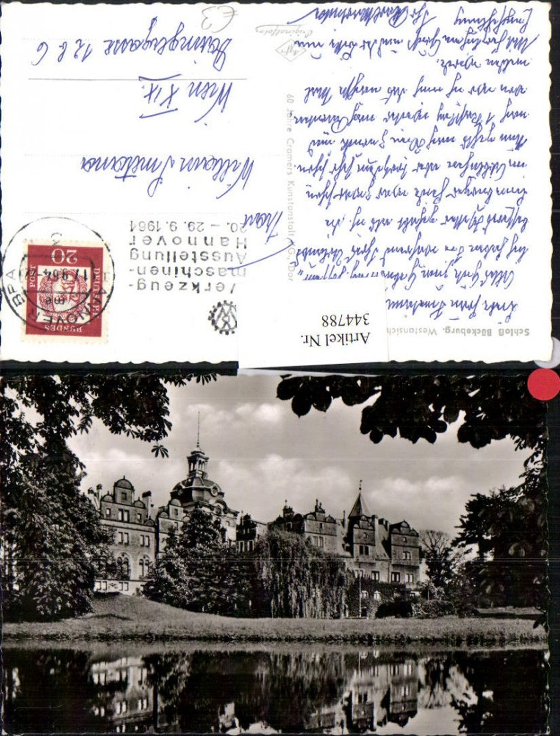 344788,Schloss Bückeburg Westansicht