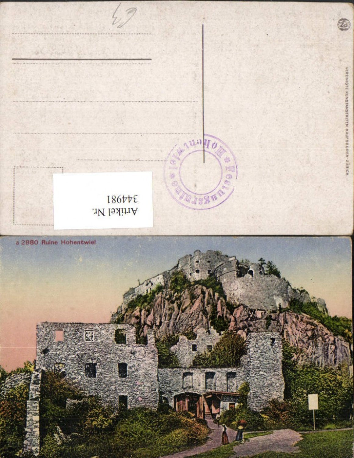 344981,Ruine Festung Hohentwiel b. Singen