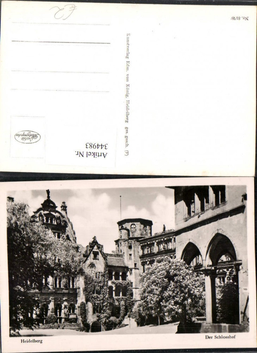 344983,Heidelberg Schloss Schlosshof