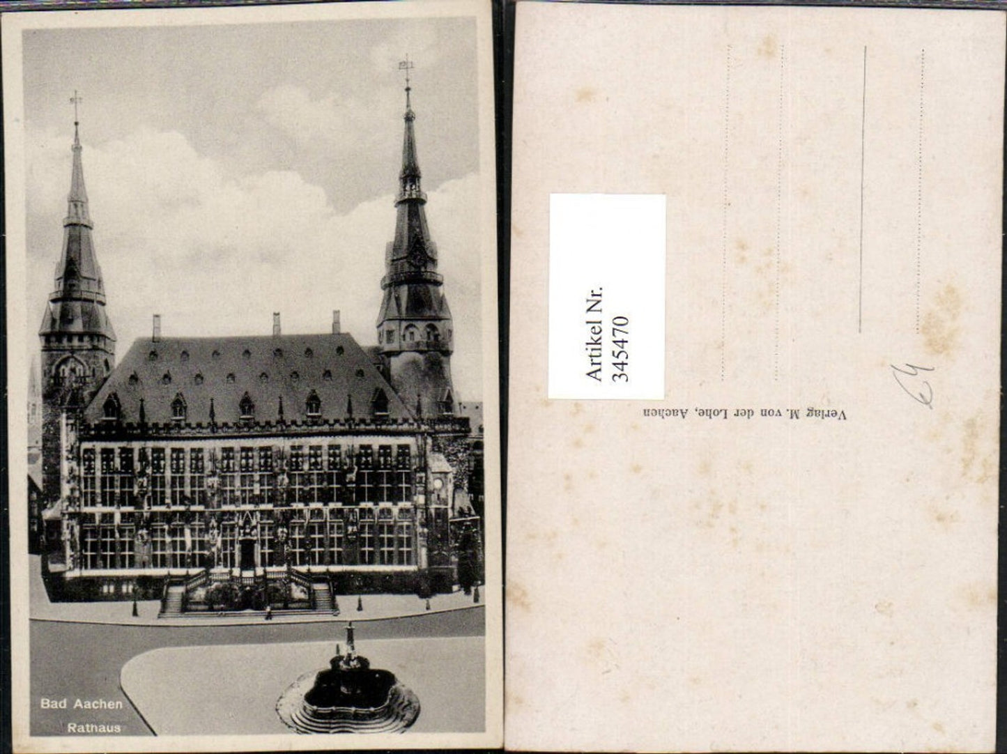 345470,Bad Aachen Rathaus