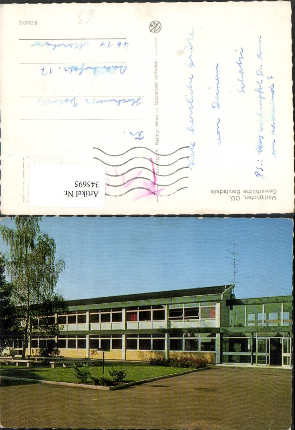 345695,Mattighofen Gewerbliche Berufsschule Schulgebäude