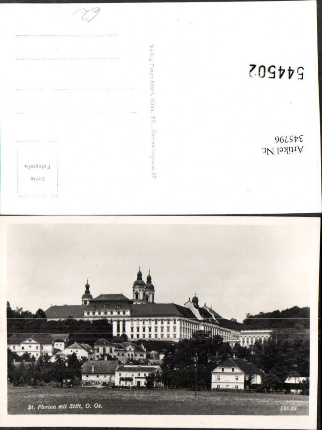 345796,St. Florian Teilansicht m. Stift