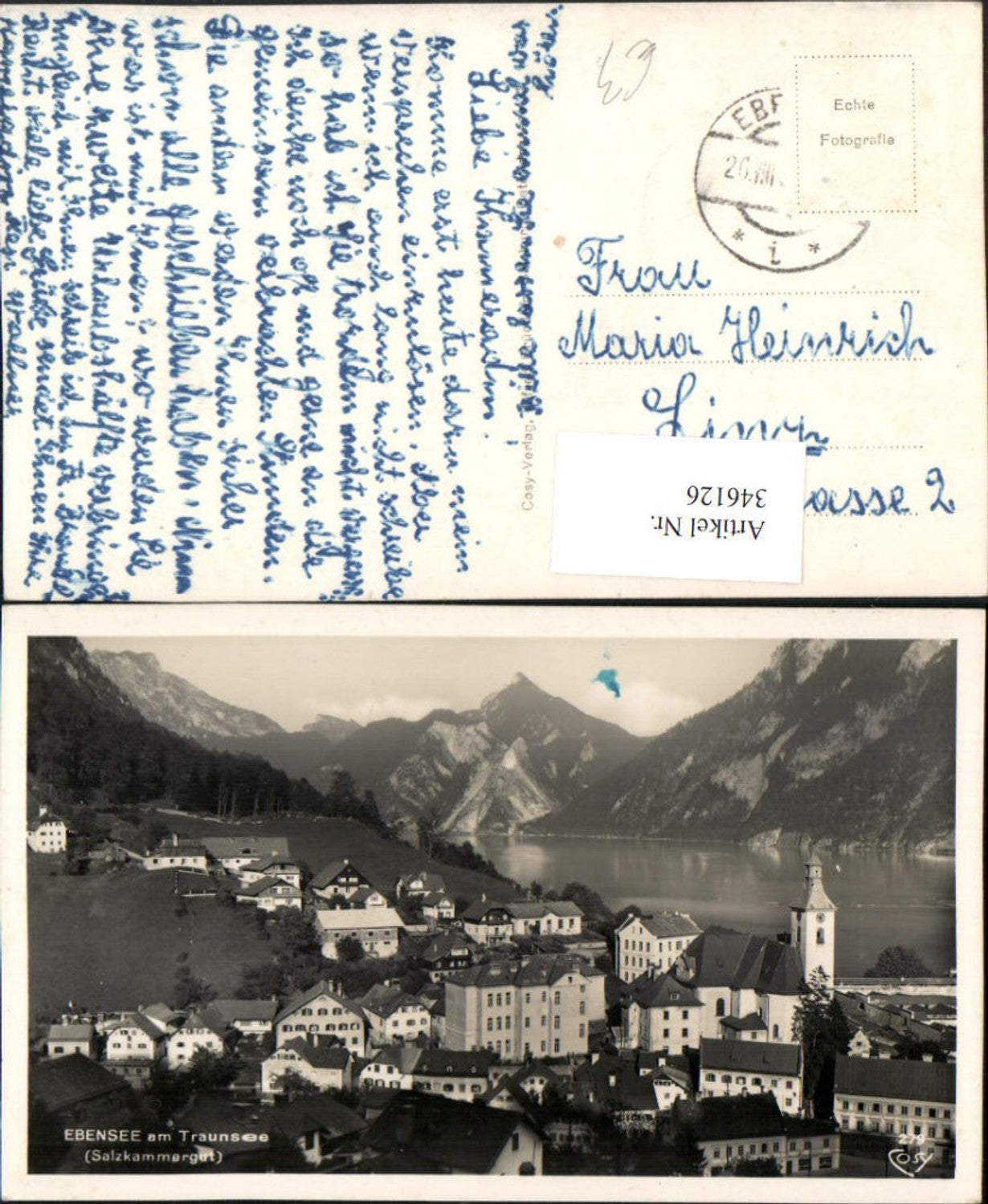 346126,Ebensee am Traunsee Totale Bergkulisse pub Cosy 279