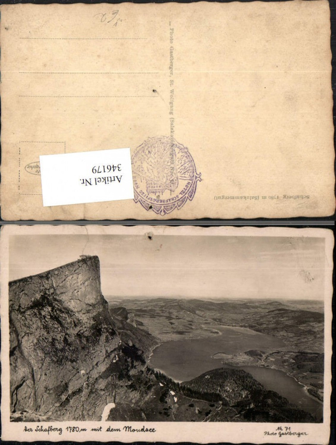 346179,Schafberg b. St. Wolfgang m. Mondsee pub Foto Gastberger 71