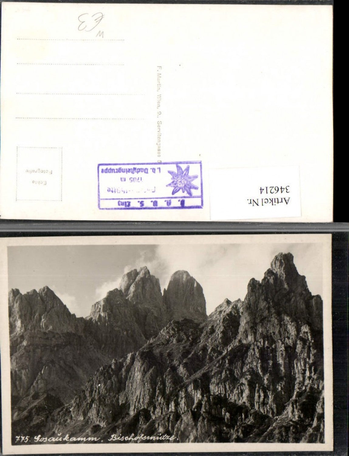 346214,Gosaukamm Bischofsmütze b. Gosau Bergkulisse