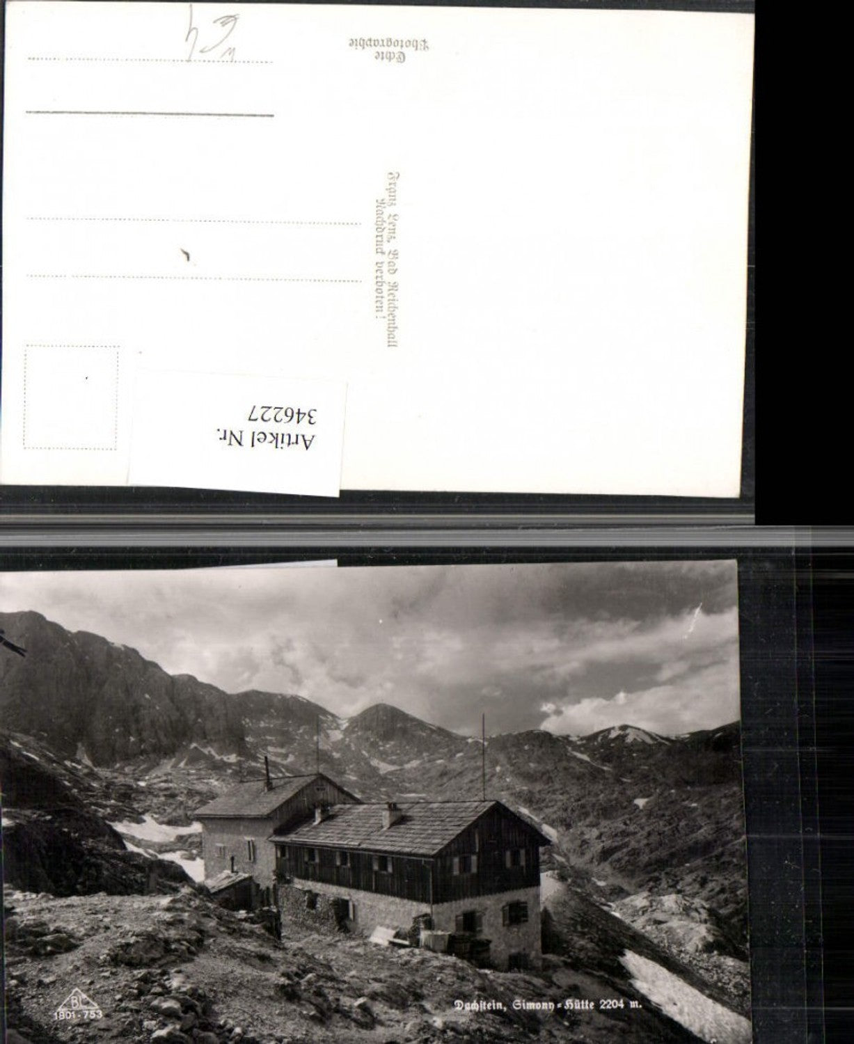 346227,Simony-Hütte Berghütte b. Hallstatt Bergkulisse