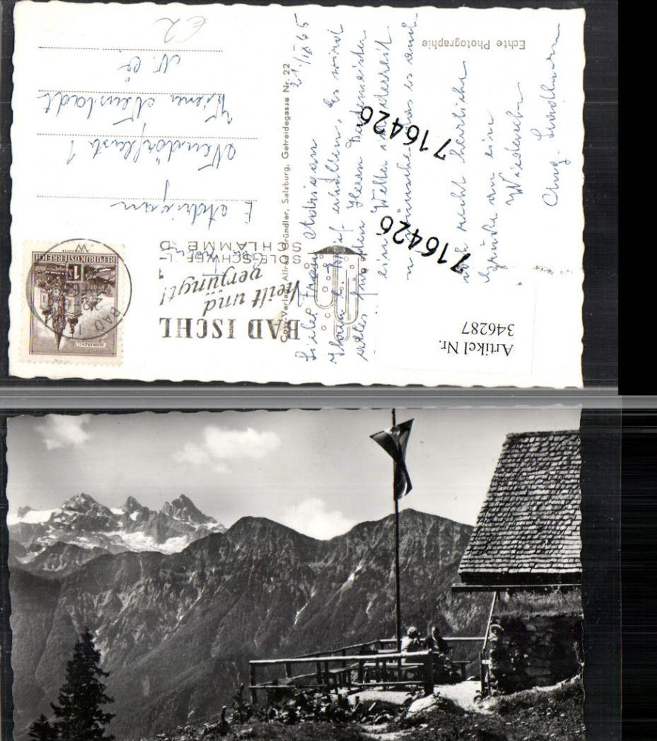 346287,Bad Ischl Katrin-Alm Almhütte m. Hohen Dachstein Bergkulisse pub Cosy 678a