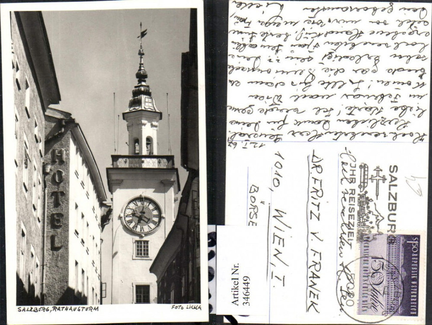 346449,Salzburg Rathausturm Uhr Hotel