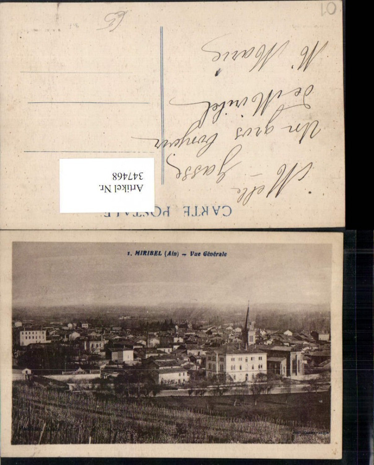 347468,Rhone-Alpes Ain Miribel Vue Generale Totale