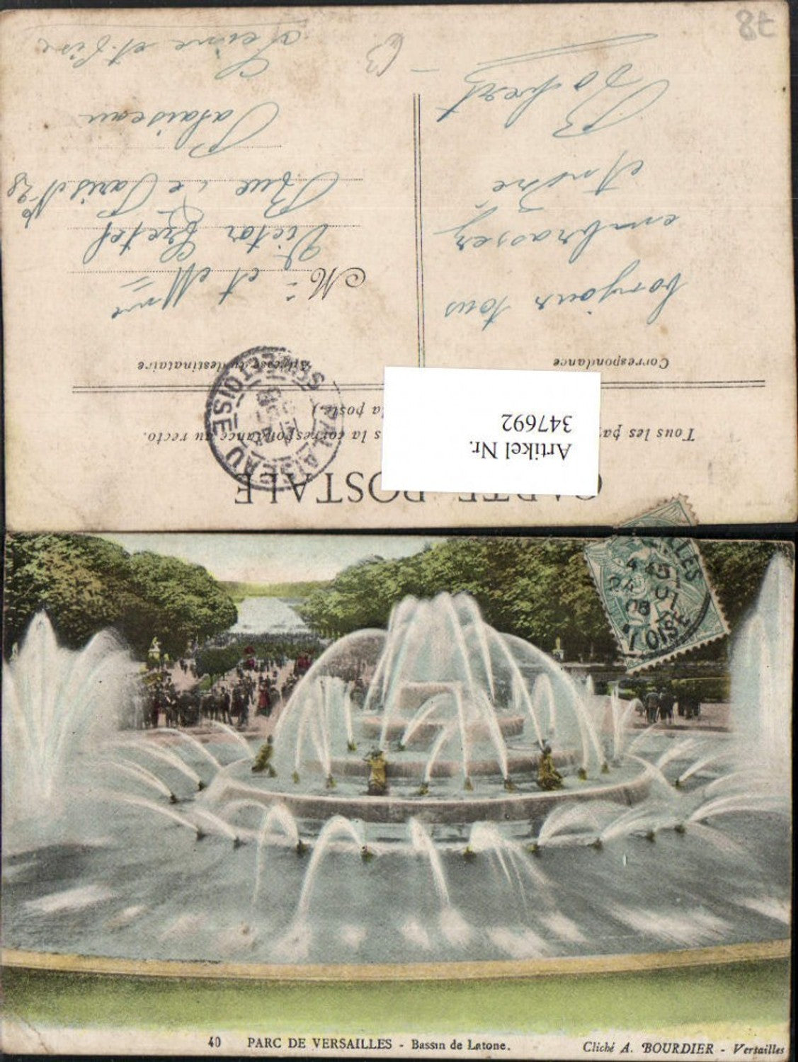 347692,Ile-de-France Yvelines Parc de Versailles Bassin de Latone Springbrunnen