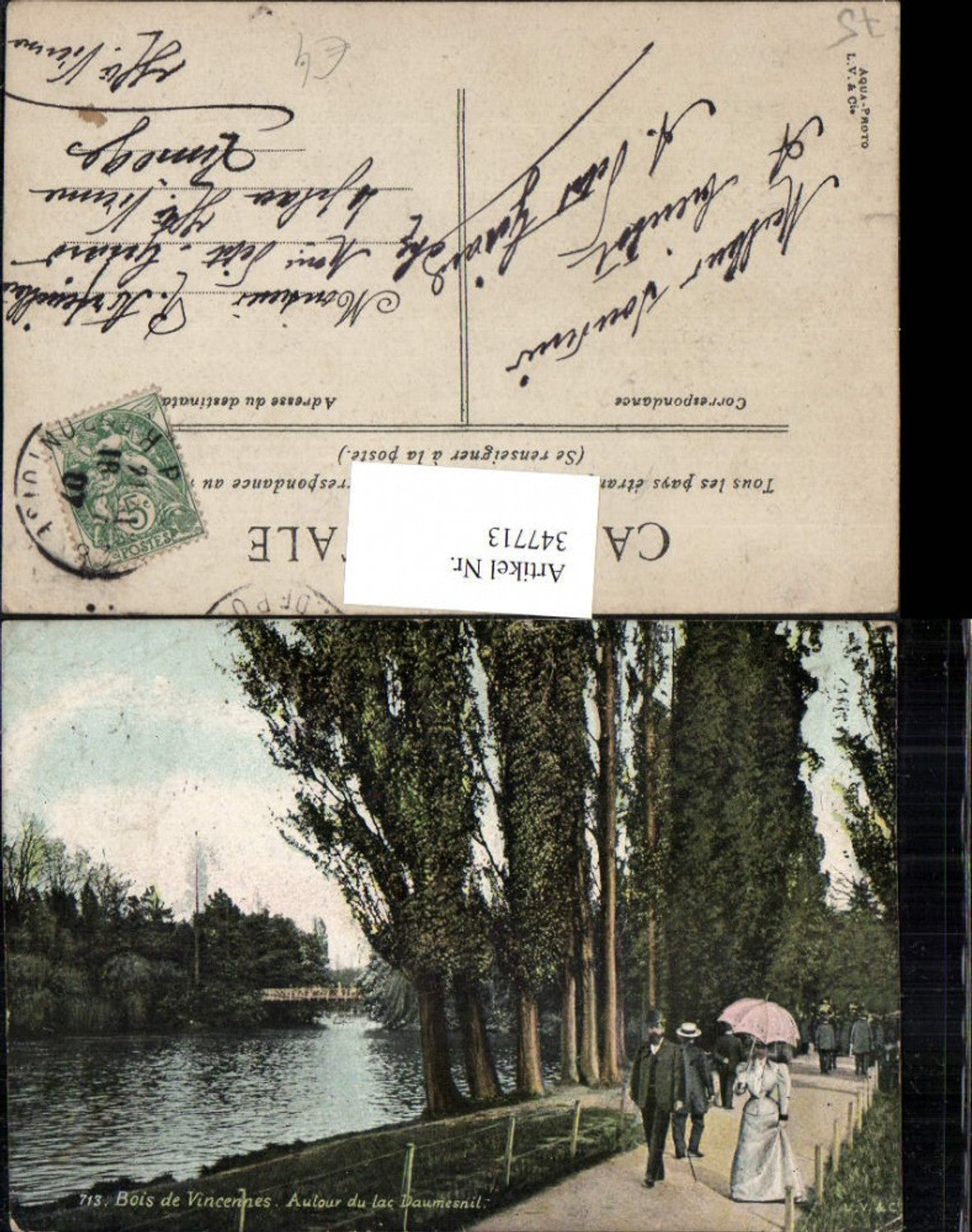 347713,Ile-de-France Paris Bois de Vincennes Autour du lac Daumesnil See