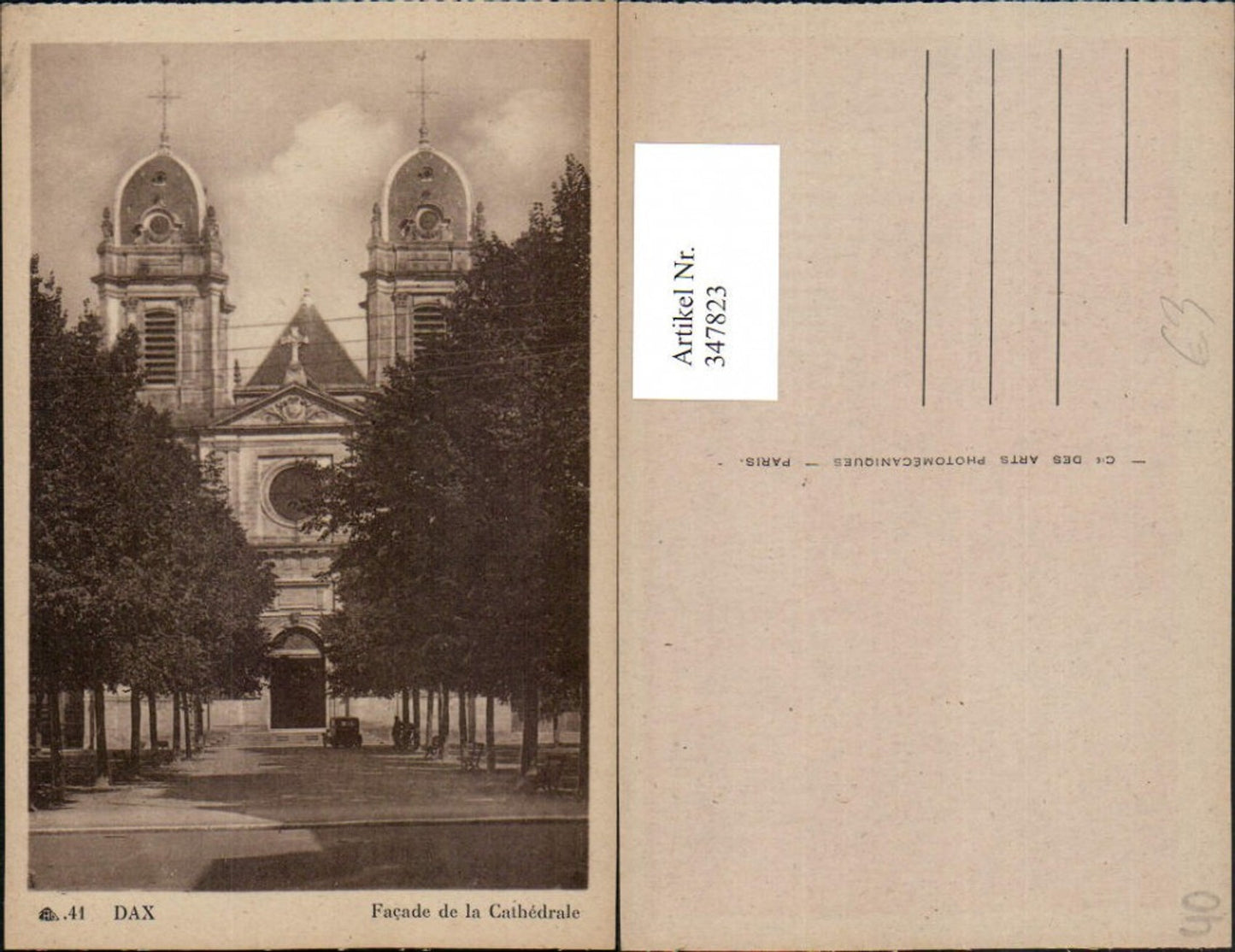 347823,Aquitanien Landes Dax Cathedrale Kirche