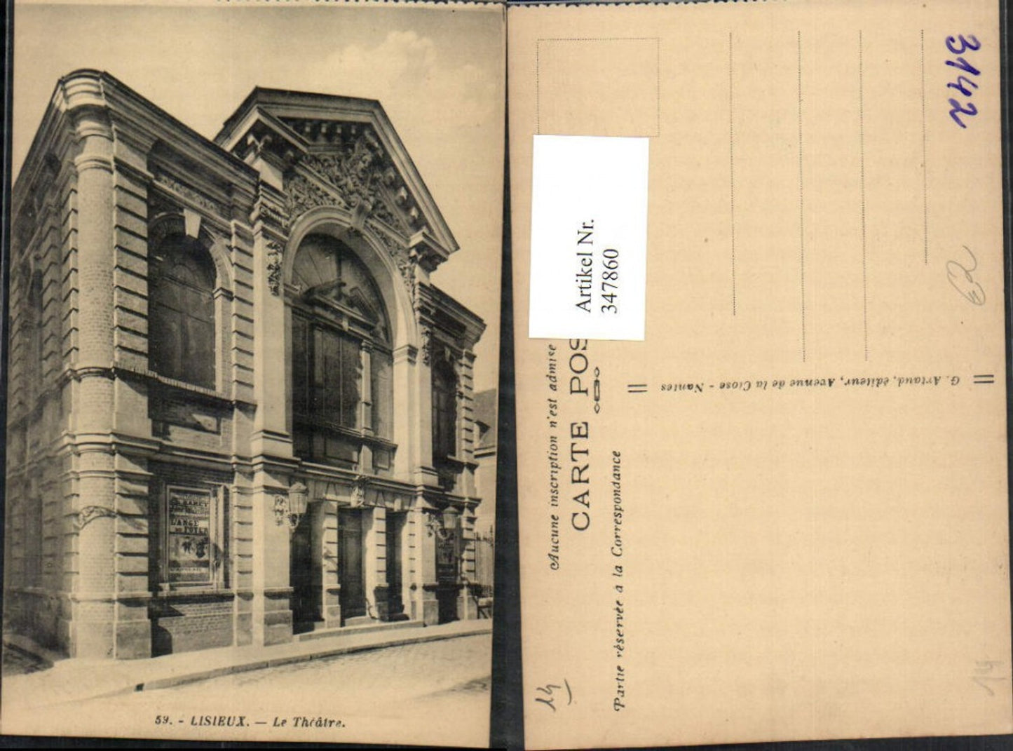 347860,Basse-Normandie Calvados Lisieux Le Theatre Theater