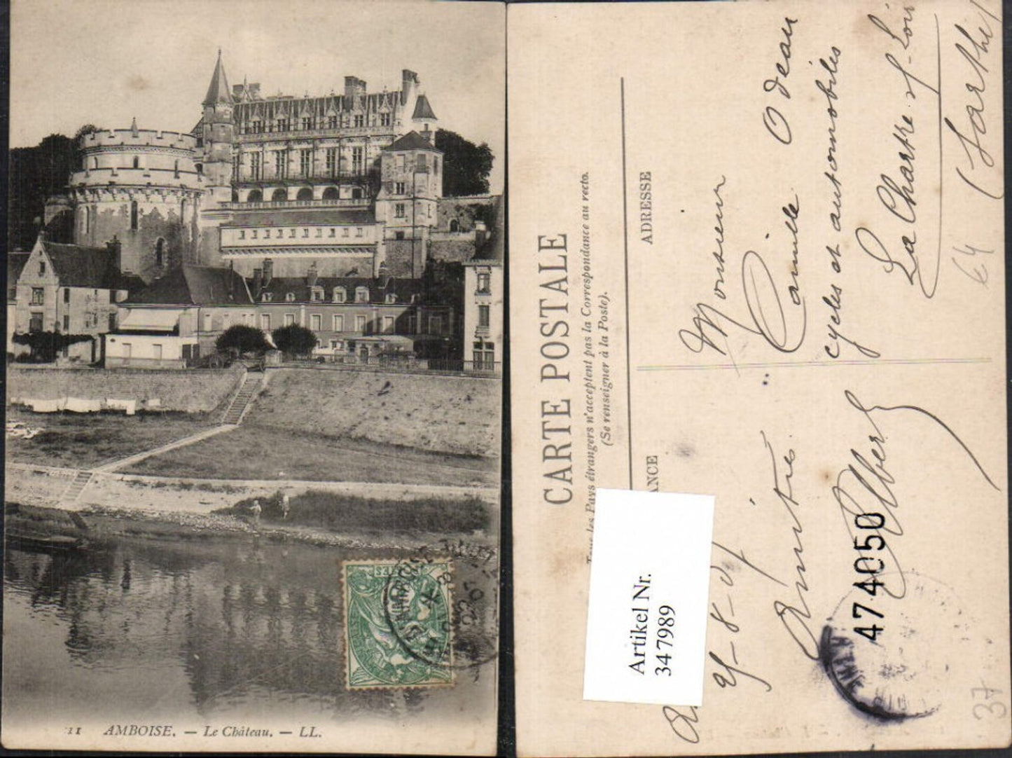 347989,Centre Indre-et-Loire Amboise Le Chateau Schloss