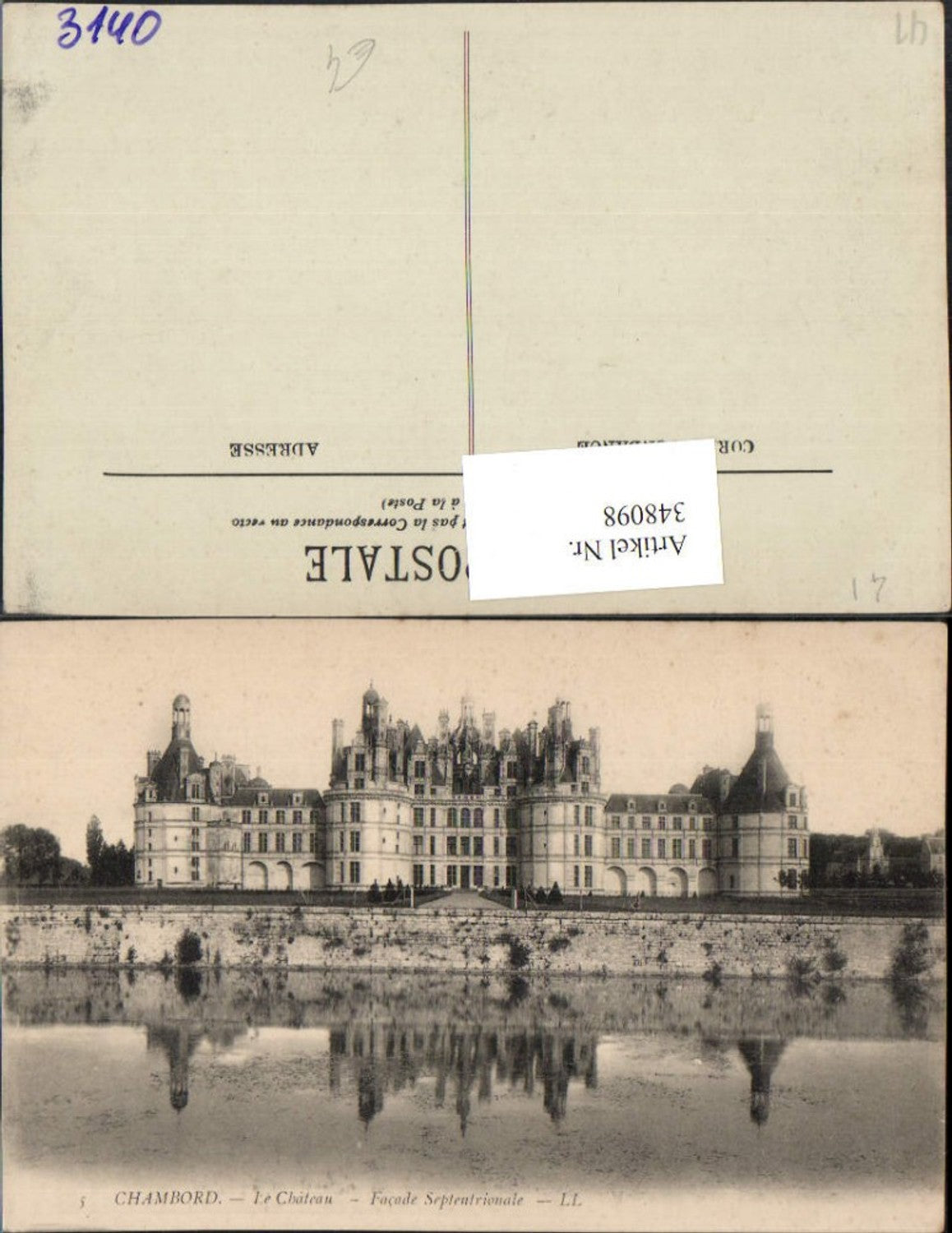 348098,Centre Loire-et-Cher Chambord Le Chateau Schloss