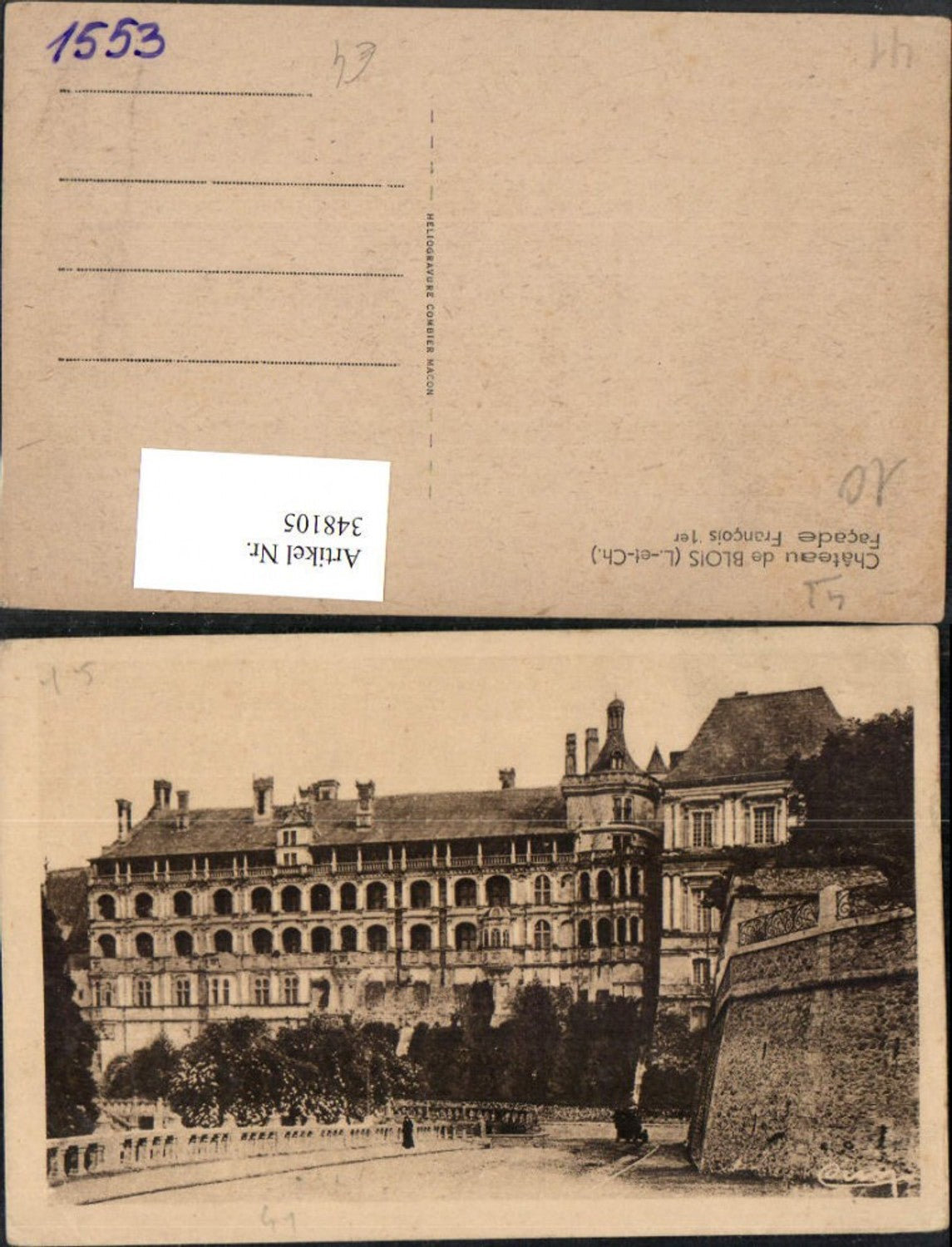 348105,Centre Loire-et-Cher Blois Chateau Schloss