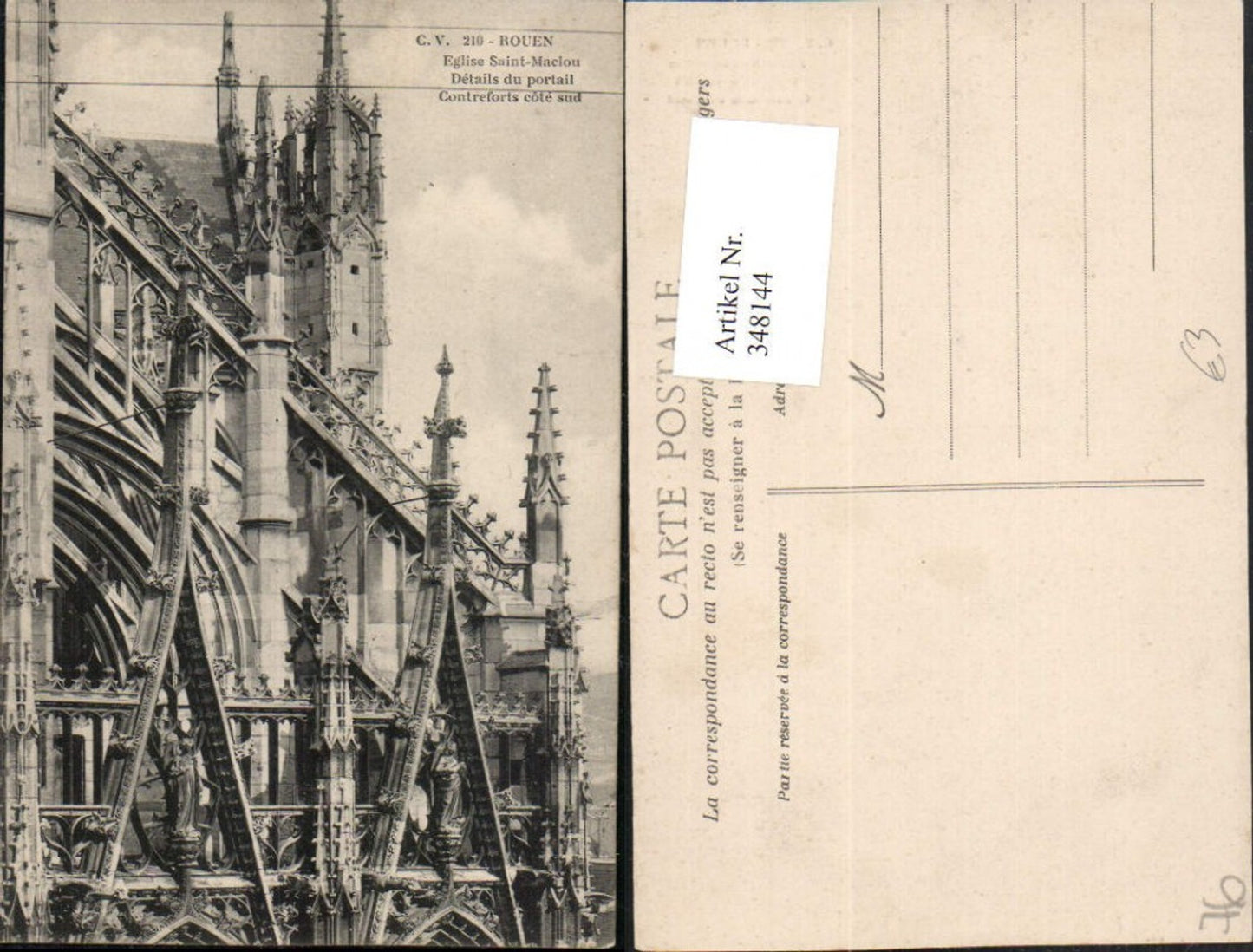 348144,Haute-Normandie Seine-Maritime Rouen Eglise Saint-Maclou Kirche