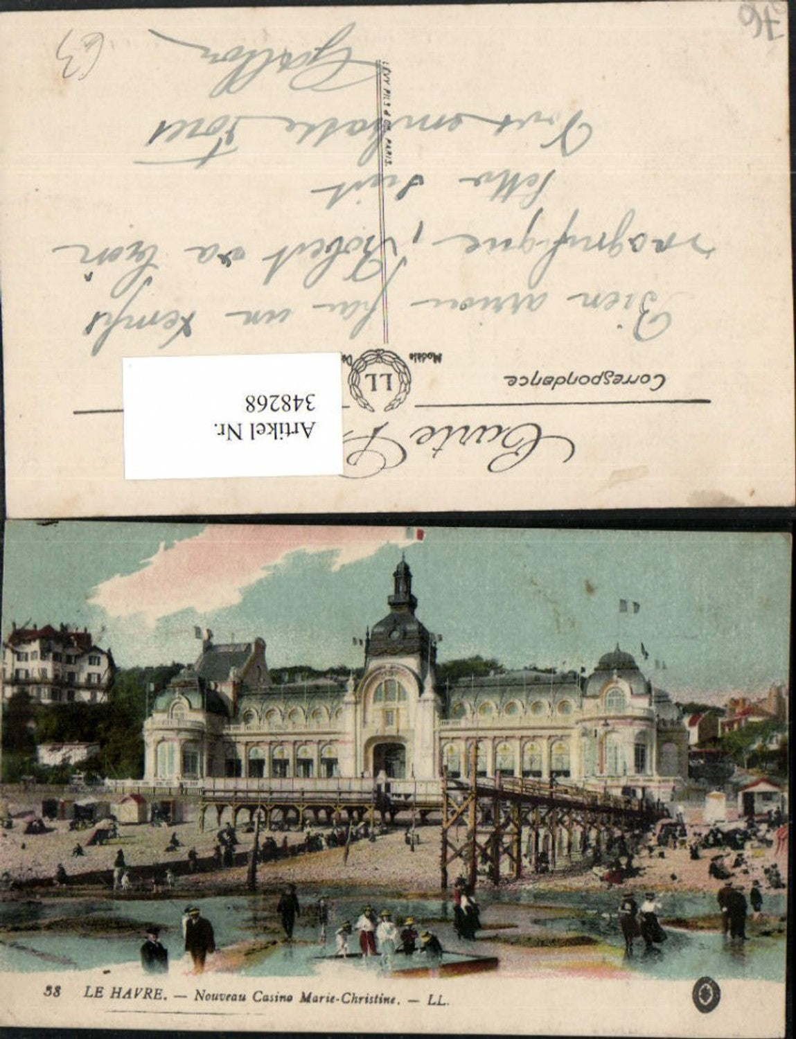 348268,Haute-Normandie Seine-Maritime Le Havre Nouveau Casino Marie-Christine Strand