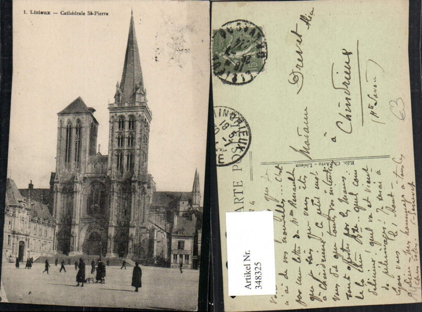 348325,Basse-Normandie Calvados Lisieux Cathedrale St-Pierre Kirche