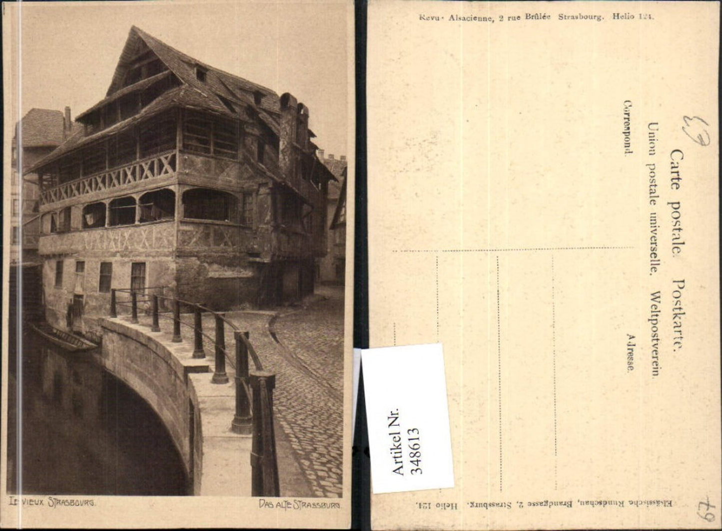 348613,Elsass Bas-Rhin Strasbourg Straßburg Haus Gebäude
