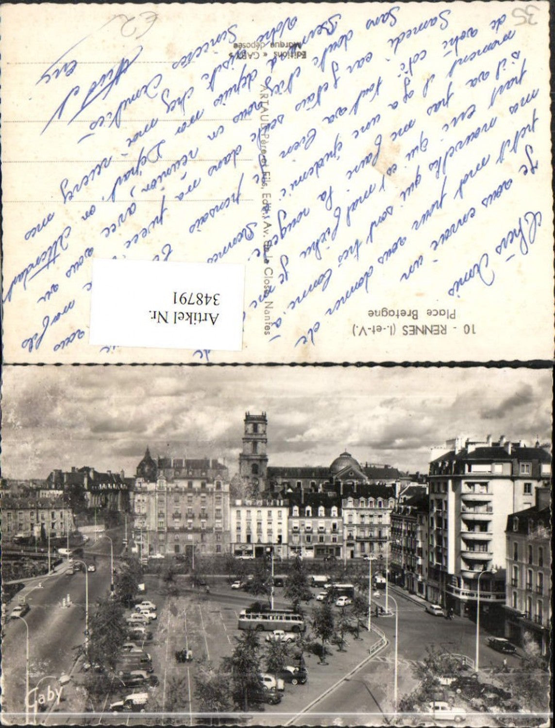 348791,Bretagne Ille-et-Vilaine Rennes Place Bretagne Platz