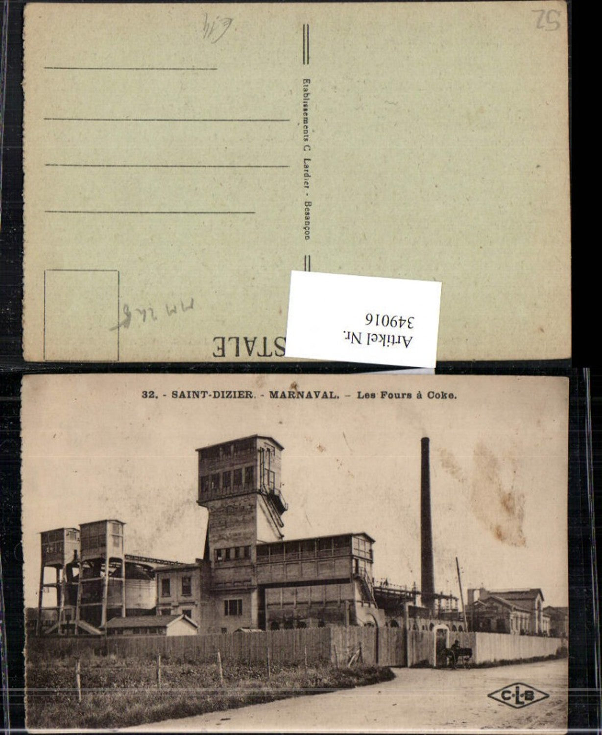 349016,Champagne-Ardenne Haute-Marne Saint-Dizier Marnaval Les Fours a Coke Kohlenfabrik