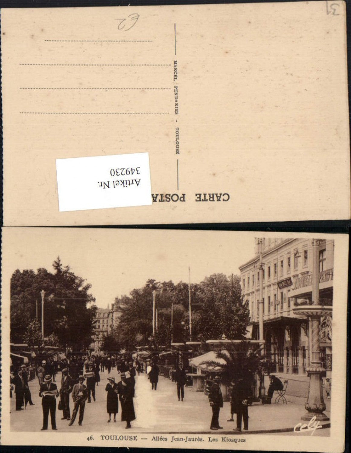 349230,Midi-Pyrenees Haute-Garonne Toulouse Allees Jean-Jaures Les Kiosques street view