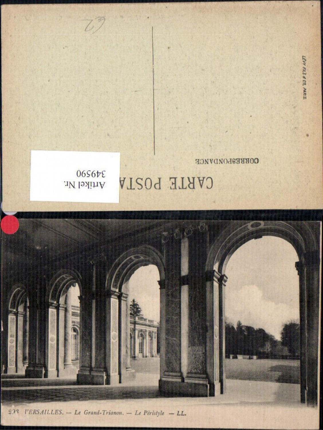 349590,Ile-de-France Yvelines Versailles Le Grand Trianon Le Peristyle