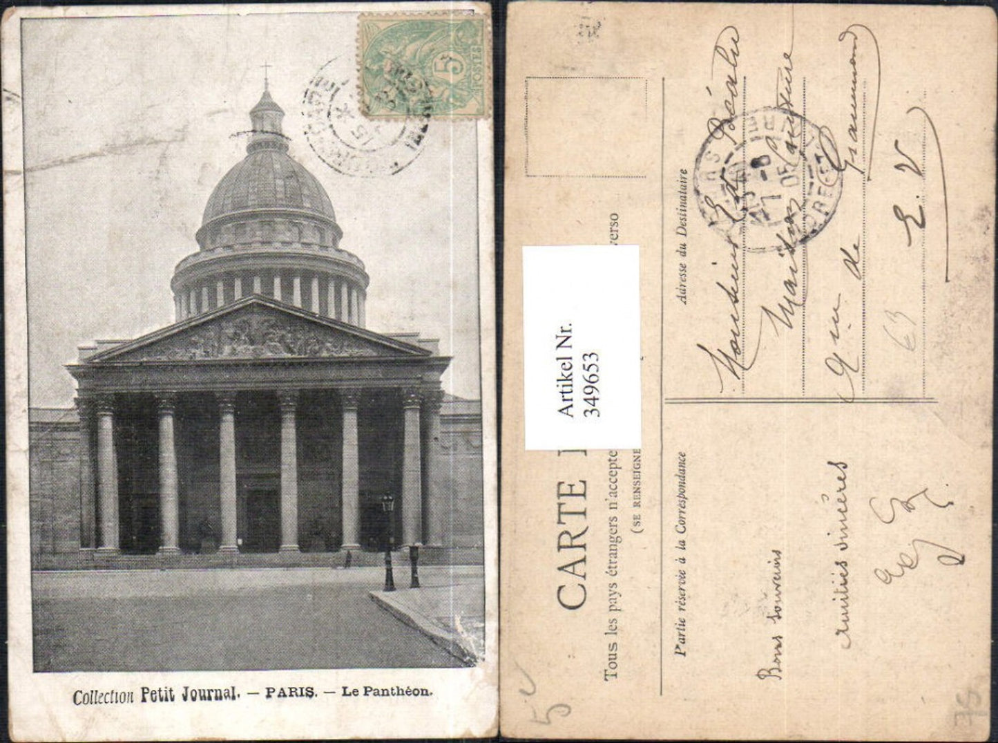 349653,Ile-de-France Paris Le Pantheon