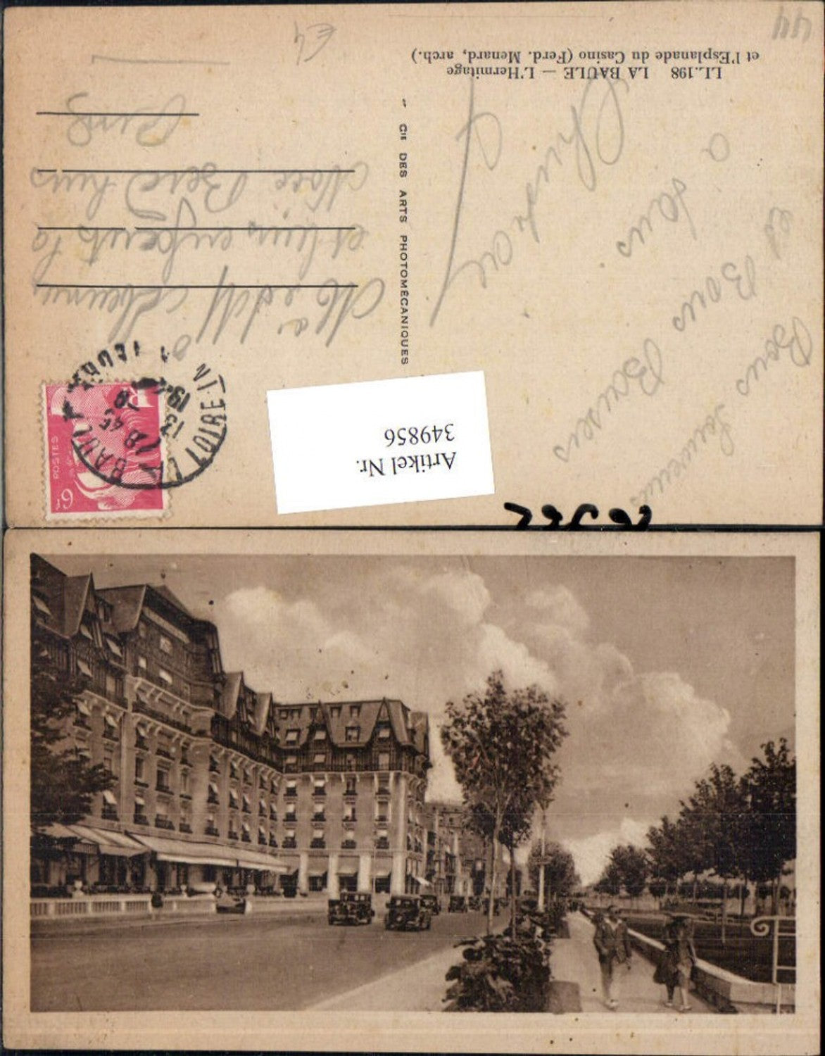 349856,Pays de la Loire Loire-Atlantique La Baule L Hermitage et l Esplanade du Casino