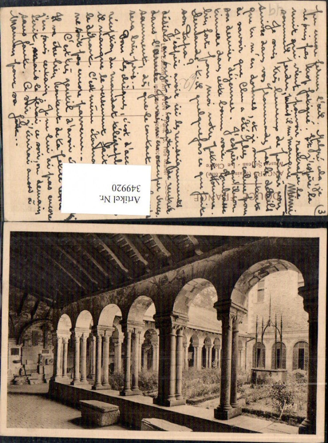 349920,Pays de la Loire Maine-et-Loire Angers Musee St-Jean Le Cloitre