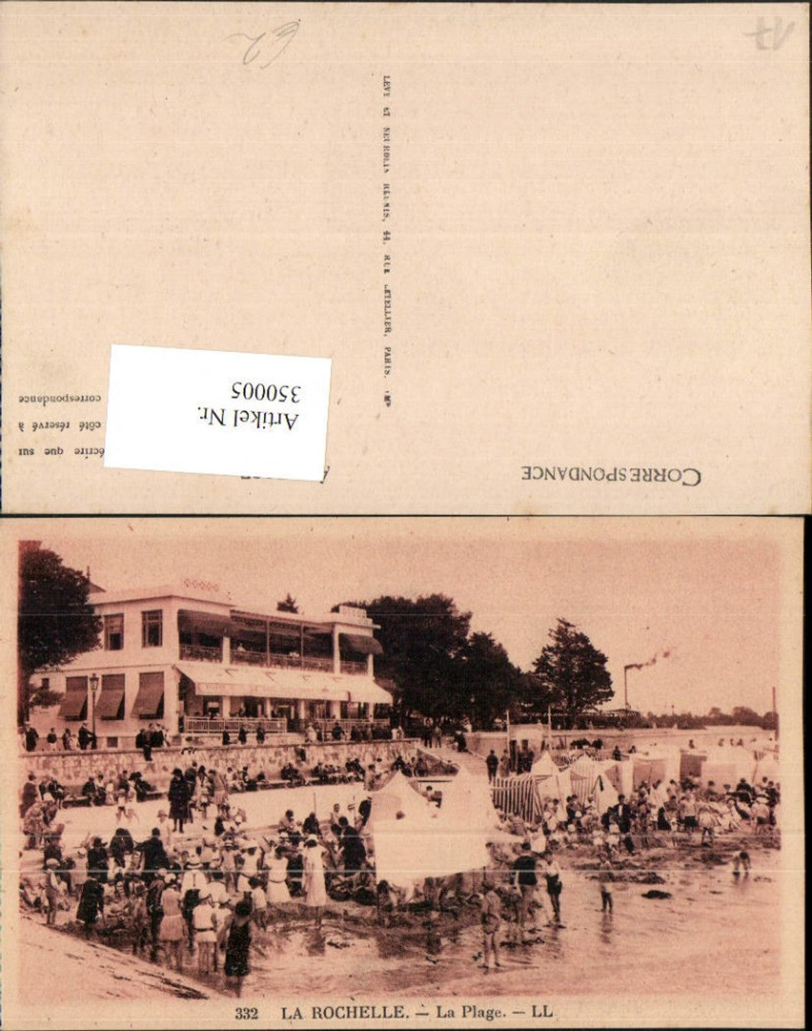 350005,Poitou-Charentes Charente-Maritime La Rochelle La Plage Strand Strandleben