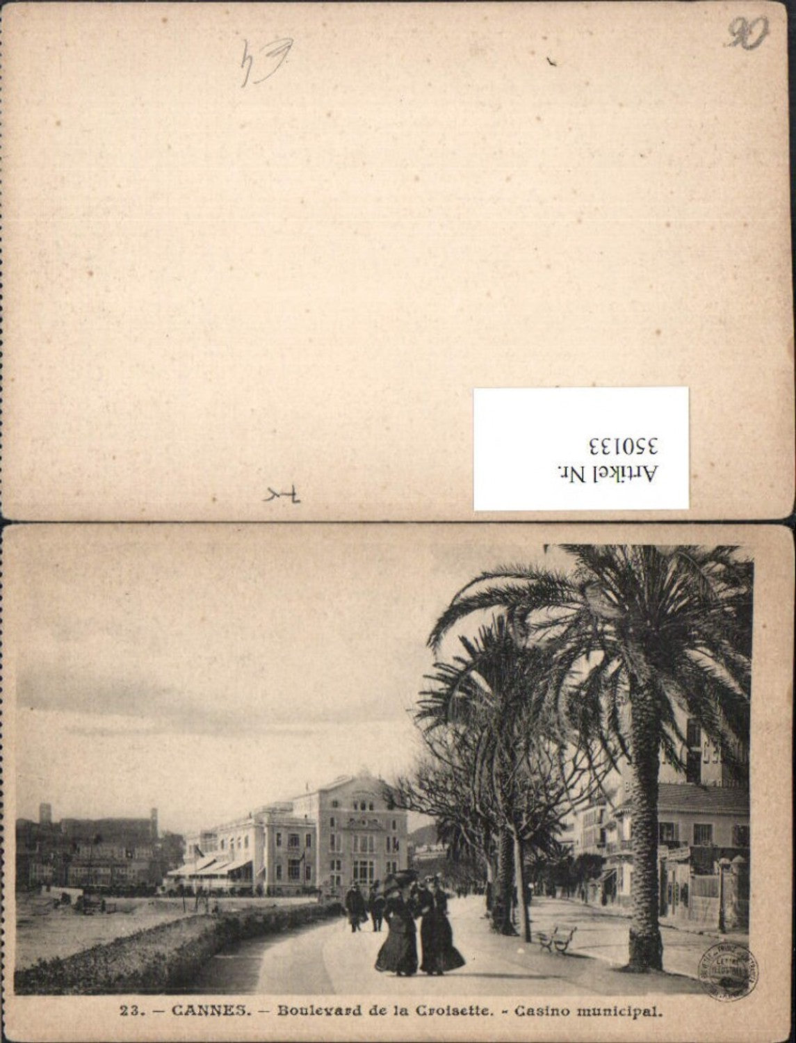 350133,Provence-Alpes-Cote-Azur Alpes-Maritimes Cannes Boulevard de la Croisette Casino