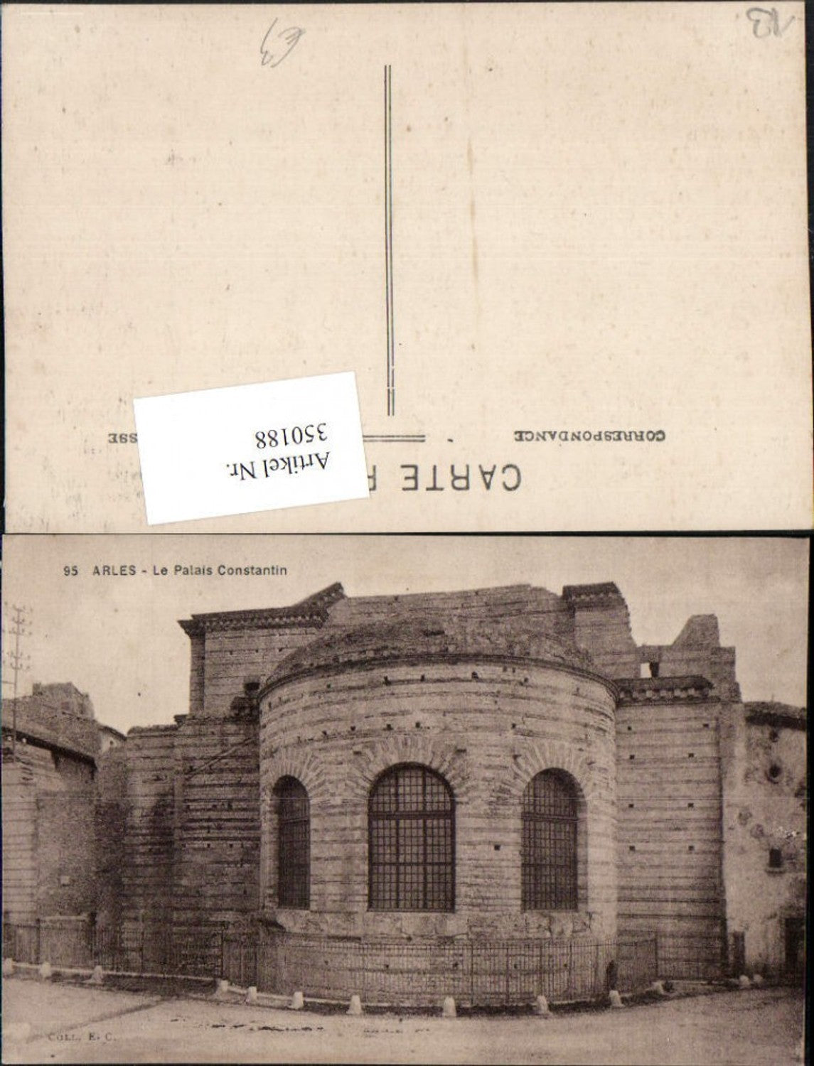 350188,Provence-Alpes-Cote-Azur Bouches-de-Rhone Arles Le Palais Constantin