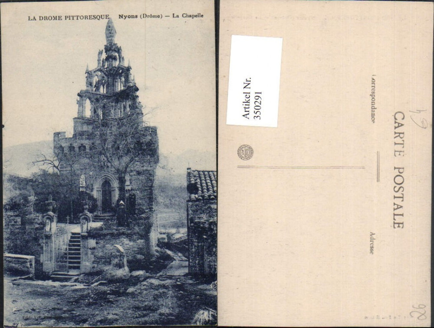 350291,Rhone-Alpes Drome Nyons La Chapelle Kapelle