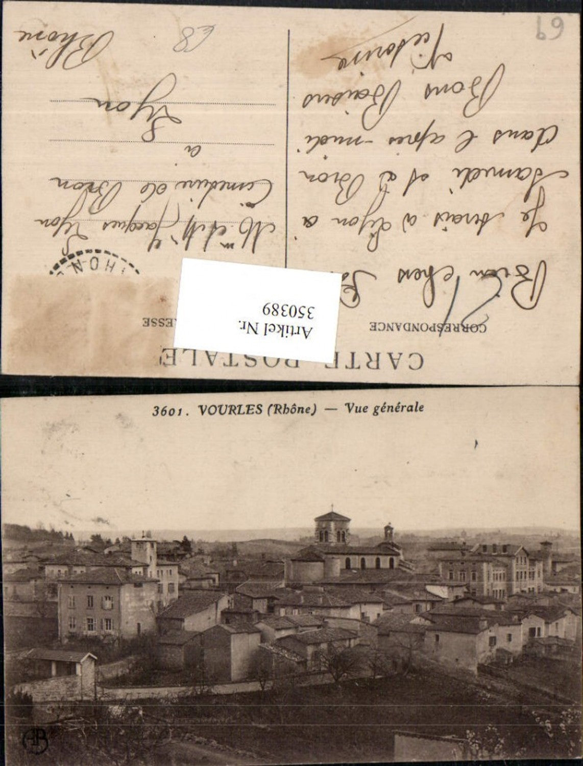 350389,Rhone-Alpes Isere Rhone Vourles Vue generale Totale