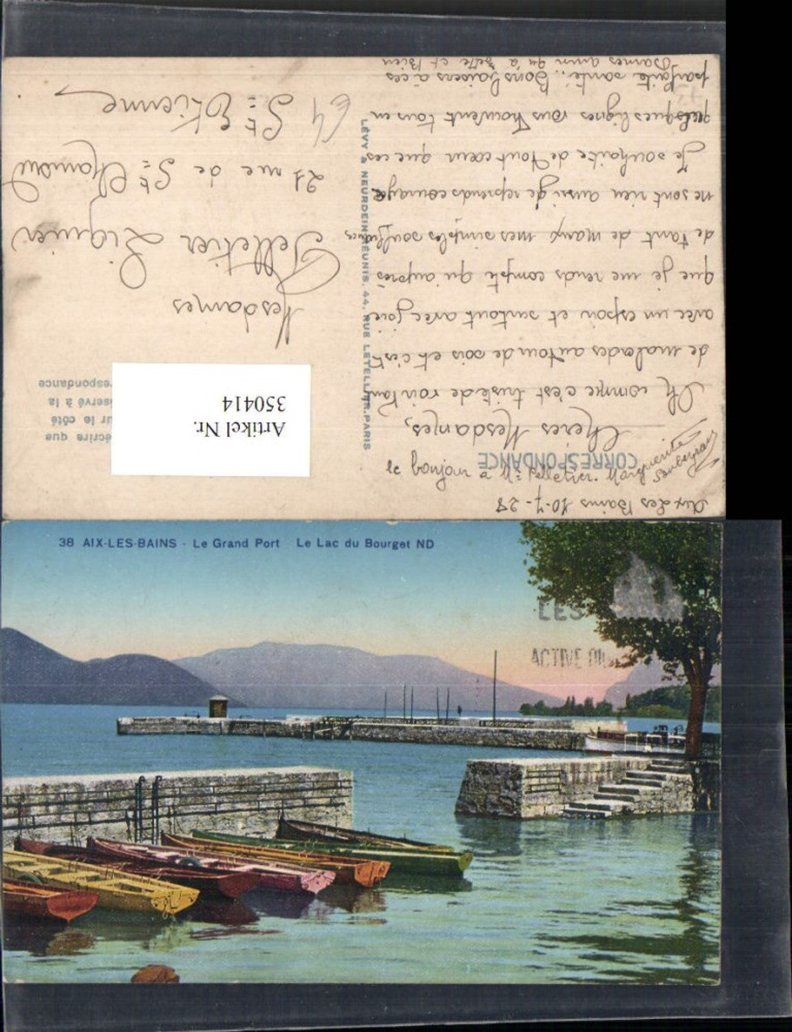 350414,Rhone-Alpes Isere Savoie Aix-les-Bains Grand Port Lac du Bourget Hafen Boote