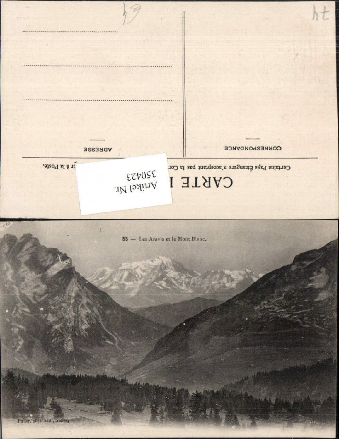 350423,Rhone-Alpes Isere Haute-Savoie Les Aravis et le Mont-Blanc Bergkulisse