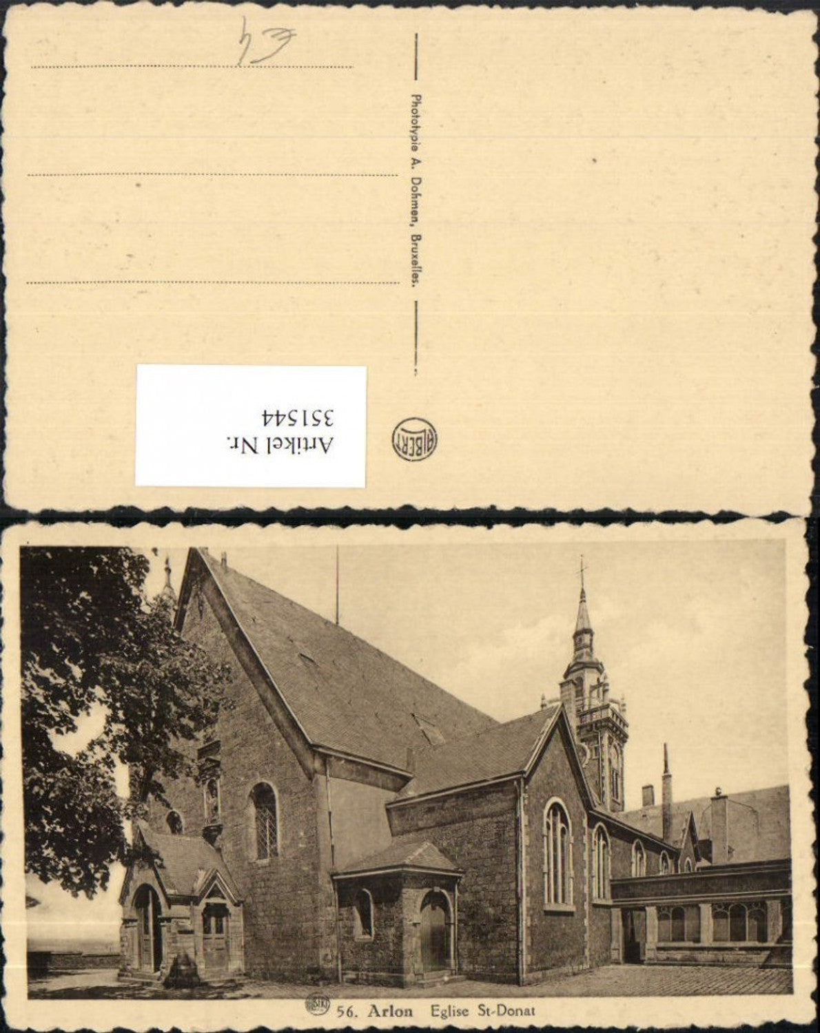 351544,Arlon Eglise St-Donat Kirche