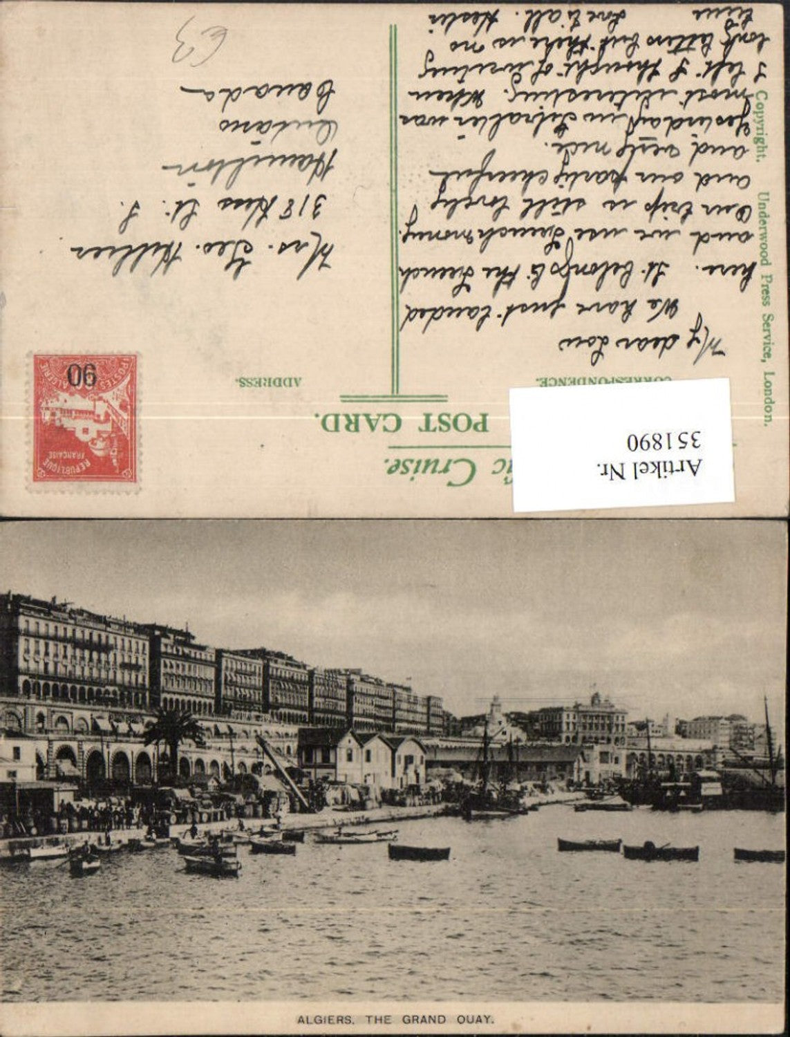 351890,Algiers The Grand Quay Quai Boote