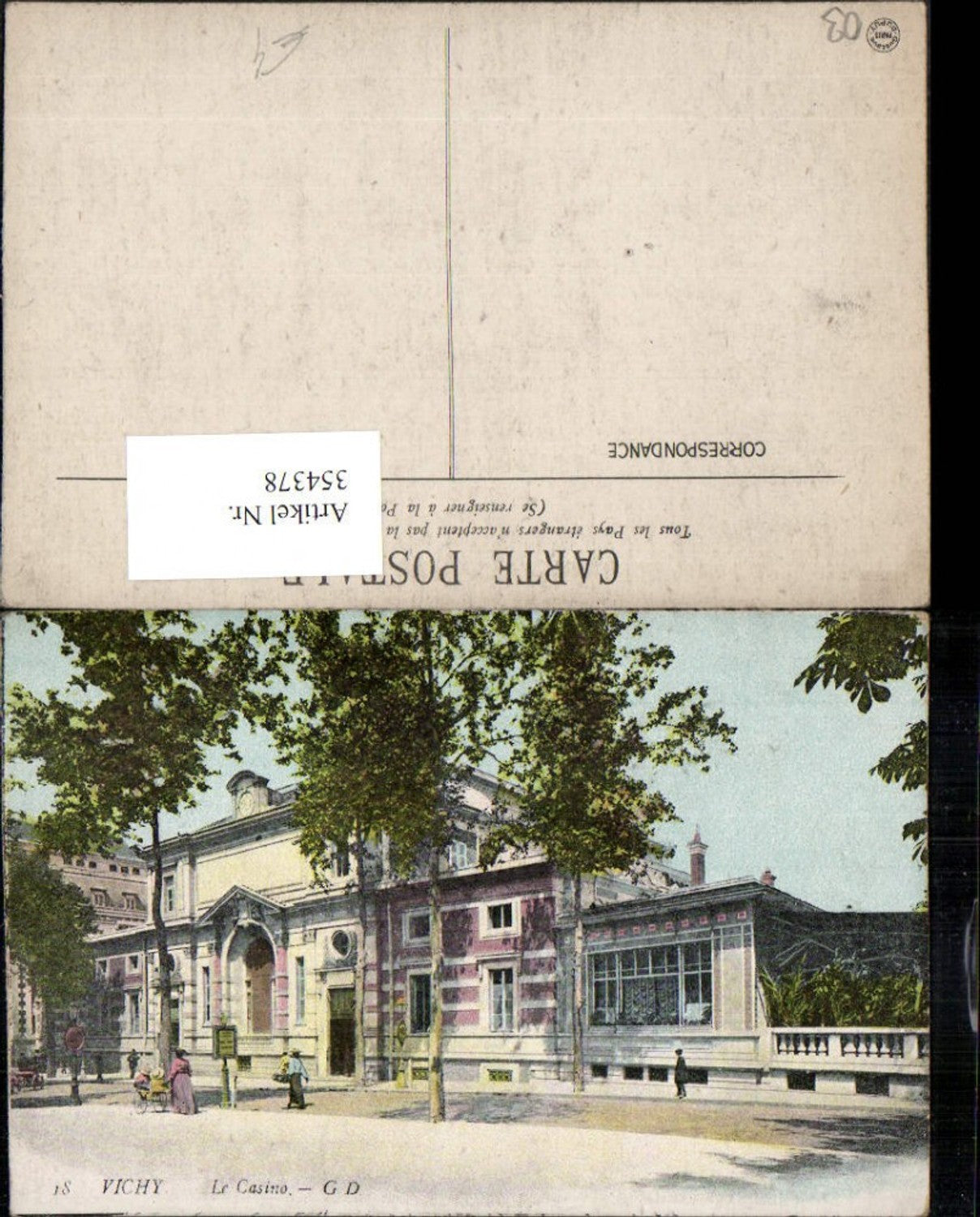 354378,Auvergne Allier Vichy Le Casino
