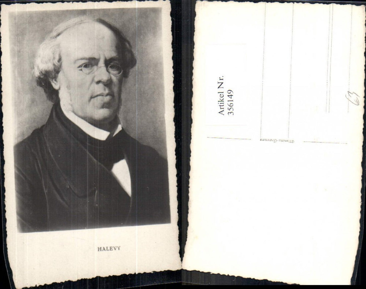 356149,Foto Ak Jacques Fromental Halevy Komponist