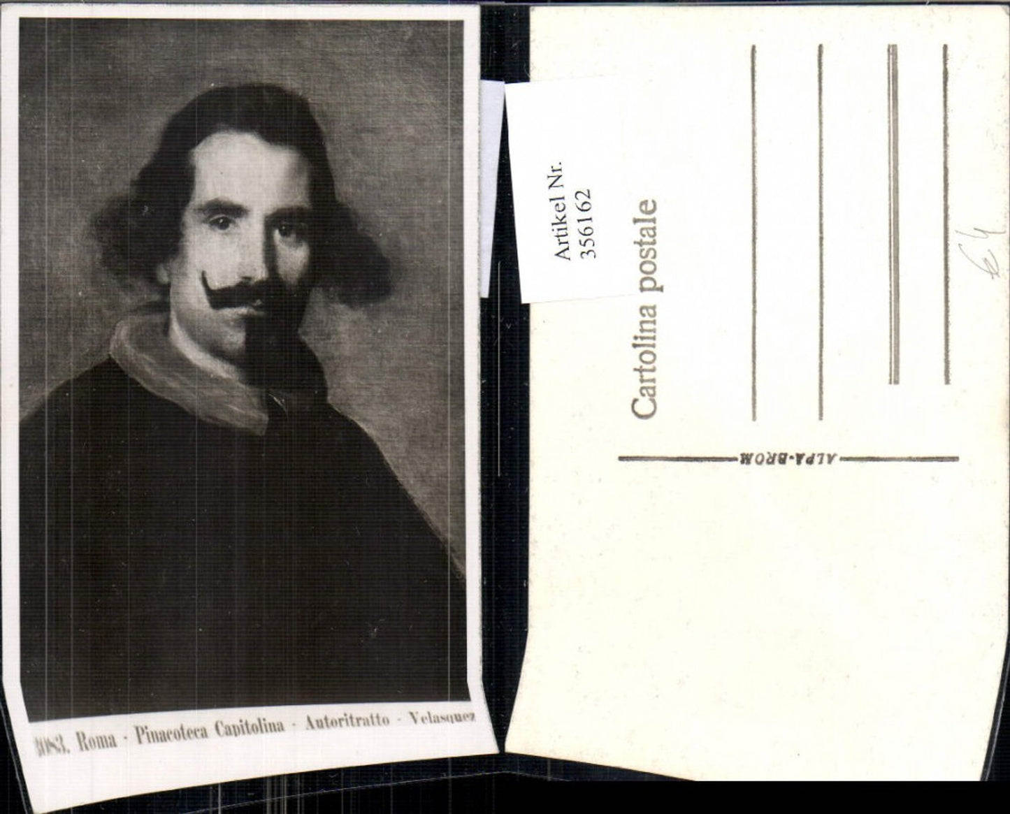 356162,Künstler Ak Velasquez Pinacoteca Capitolina Autoritratto