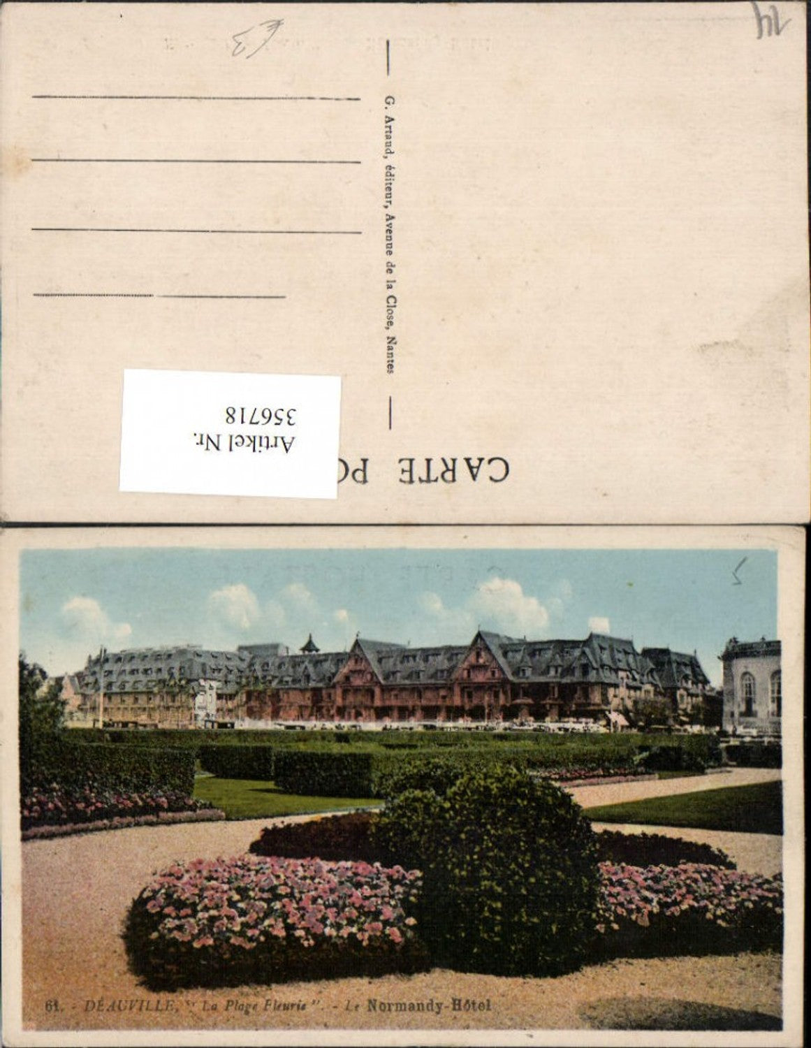 356718,Basse-Normandie Calvados Deauville La Plage Fleurie Normandy-Hotel