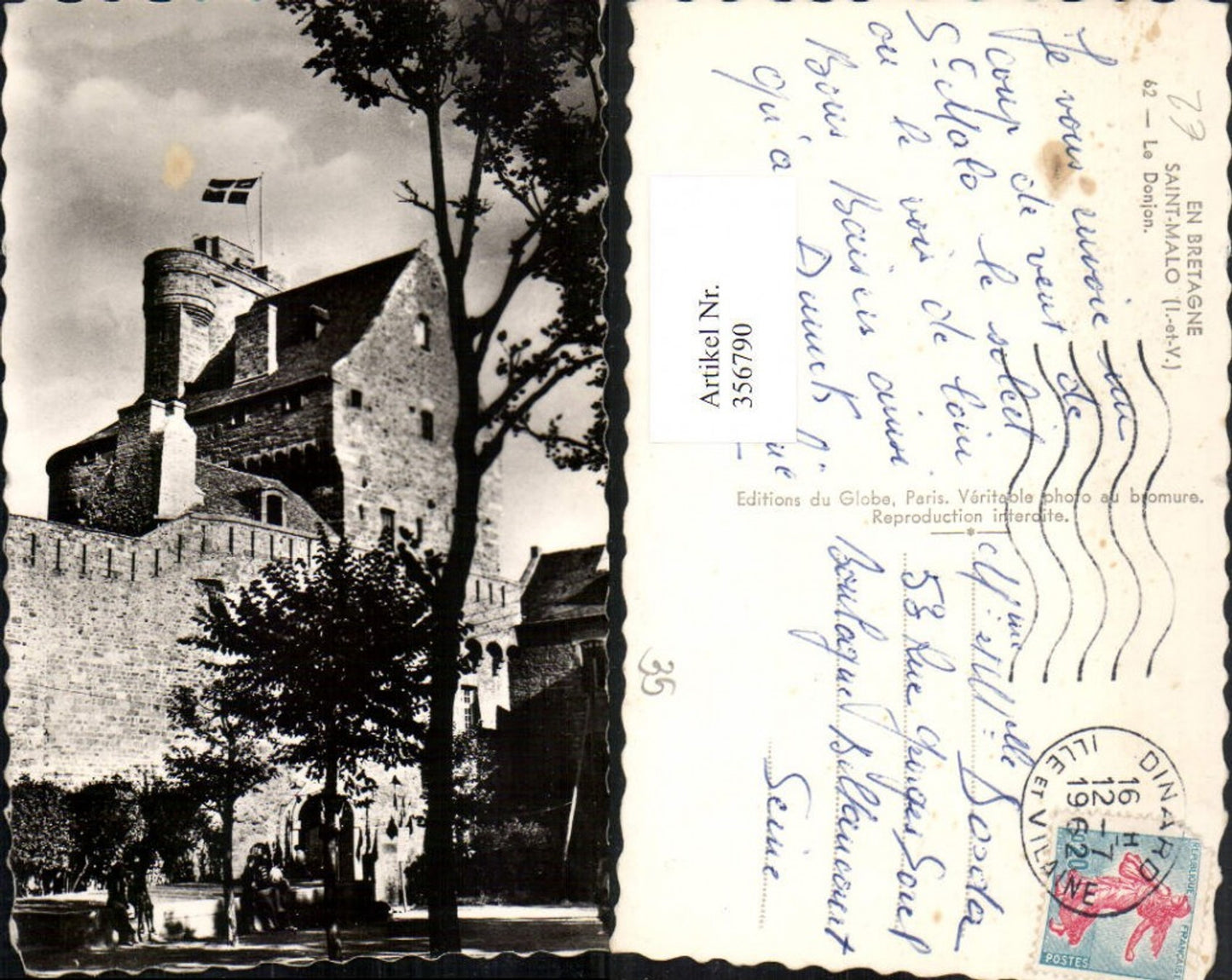 356790,Bretagne Ille-et-Vilaine Saint-Malo Le Donjon Bergfried